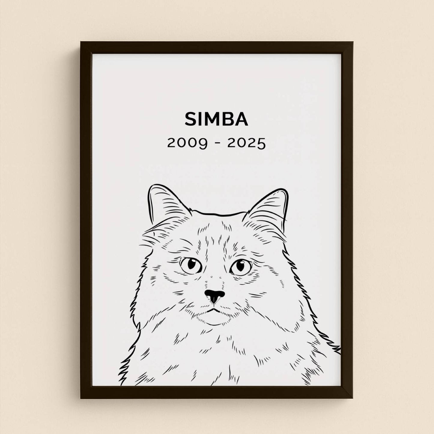 Line art-stijl